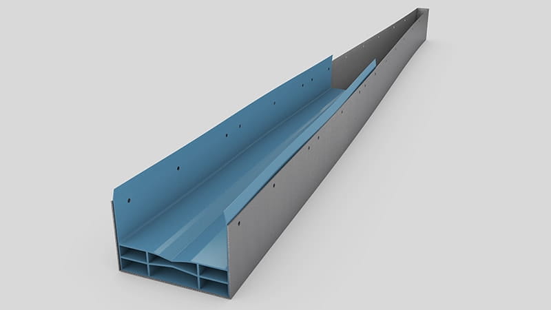 36aFlap Cusion seal trainling end