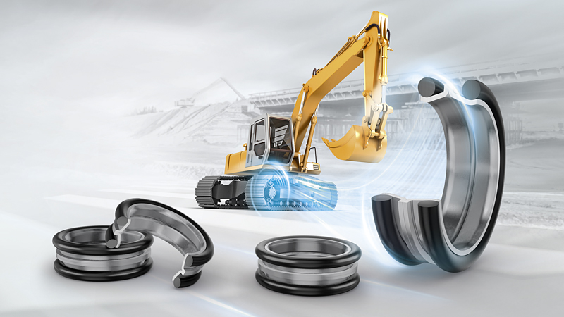 Nexus Face Seal for Construction and Tunnelling Equipment from Trelleborg Sealing Solutions