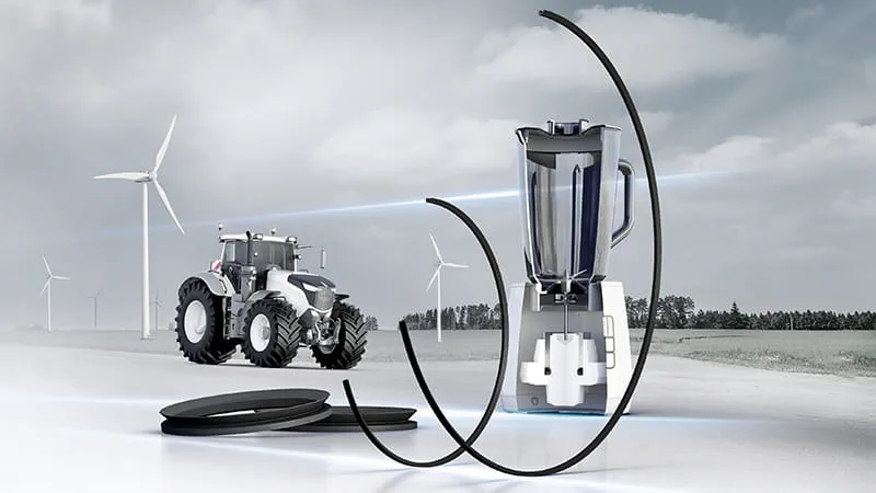 Forsheda® V-Ring provides a reliable sealing solution for rotary applications