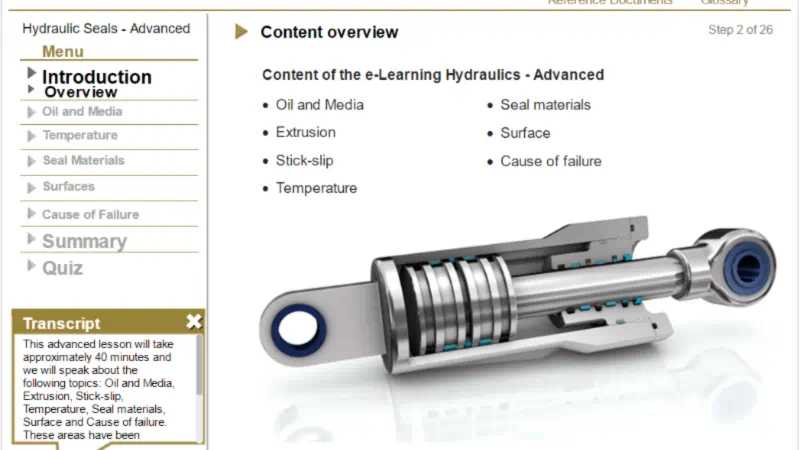 Hydraulic Seals Advanced